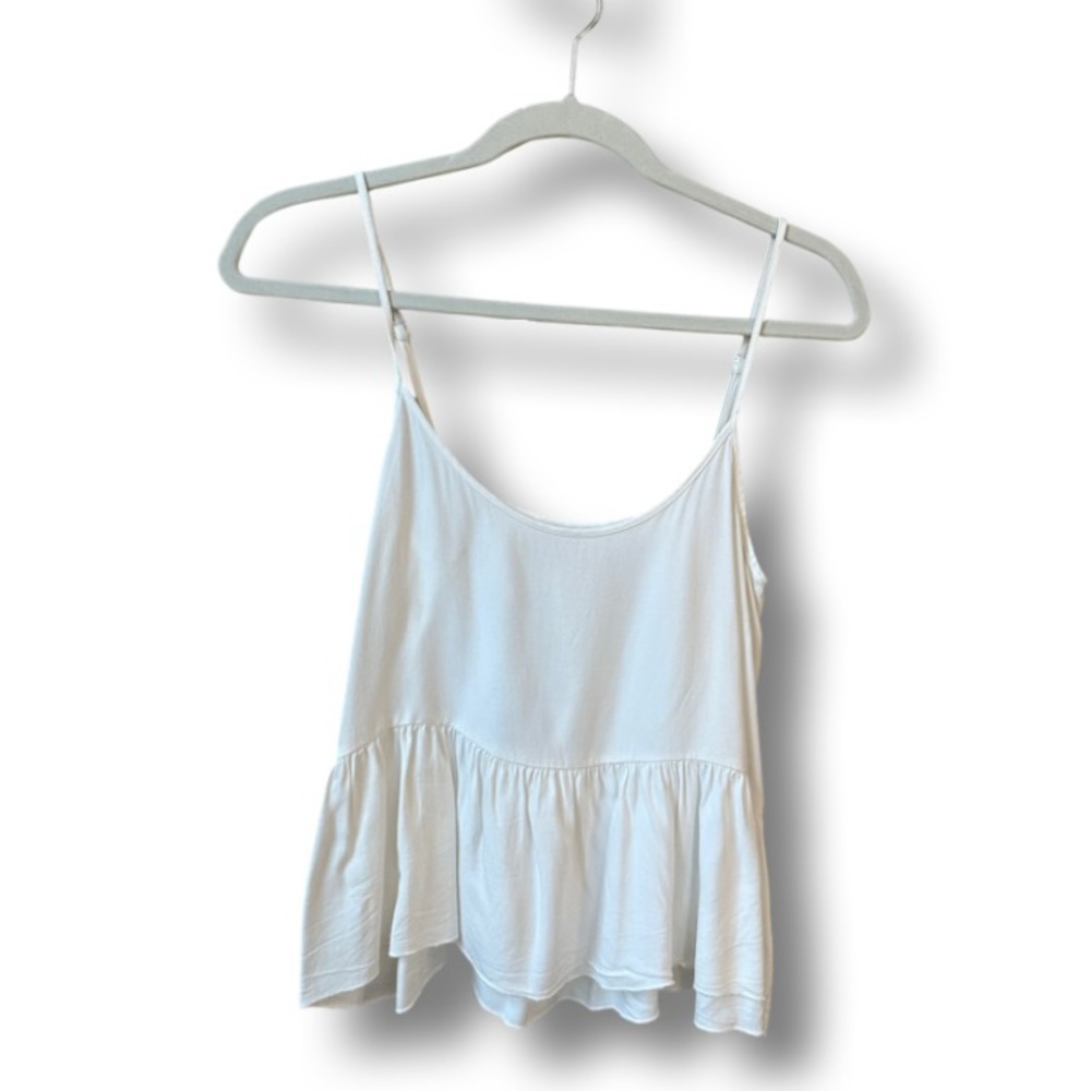 EUC Aritzia Wilfred peplum camisole